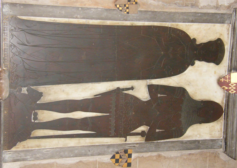 Warwick - St Mary Thomas Beauchamp 1401 and wife Margaret Ferrers
